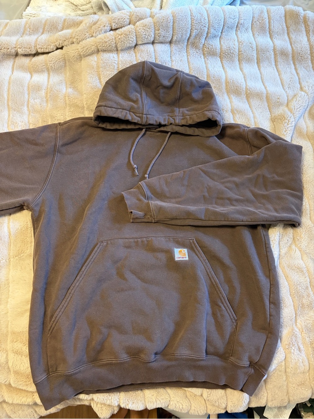 Carhartt Men's Dark Brown Pullover Hoodie